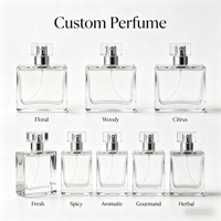 Pabrik Sumber Parfum Kustom Klasik Niche Multi-Wewangian Eau De Parfum Tahan Lama Pencampuran Aroma Profesional