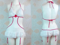 Offre Spéciale jeu de rôle blanc infirmière costume Costumes érotique ouvert nuit porter Sexy femmes AV Lingerie Cosplay 2023