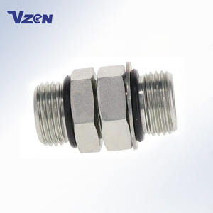 6407-nwo Roestvrijstalen Slangpijp Jic Nptf Npt Npsm Bspt Metrische Mannelijke Orb Union Verstelbare Hydraulische O-Ring <span class=keywords><strong>Boss</strong></span> Fittingen - Product Image 1