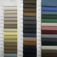 Jupes en polyester TR2/2 tissé sergé élastique 220g, lourdes, respirantes, absorbantes, infroissables et sans repassage