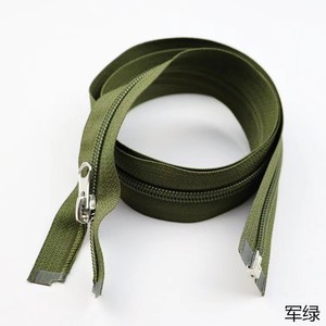 3 # 5 #   Fermetures éclair en nylon, à glissière ouverte et fermée, noires et multicolores, fermetures éclair double face pour manteaux, doudounes et uniformes scolaires - Product Image 3