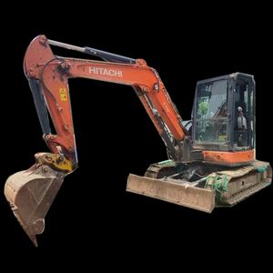 Miniexcavadora HITACHI ZX 65 55, Excavadora 2020 de 6.5t, Original de Japón, Certificación CE, Motor, Caja de Cambios, Bomba Hidráulica Kawasaki - Product Image 3