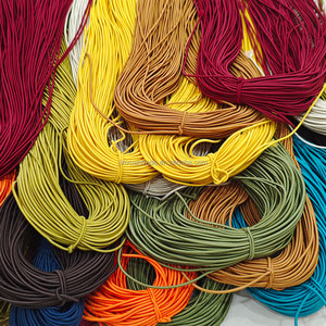 Vente en gros Bande élastique en latex 320 couleurs 0.5mm 1mm 1.5mm 2mm 2.5mm Corde élastique en caoutchouc - Product Image 3