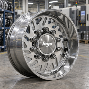 Jantes forgées American Force 6H02 <span class=keywords><strong>SIEGE</strong></span>, jantes en alliage tout-terrain, 20, 22, 24, 26 pouces, 6x165.1 pour Ford Bronco Big Bend Chevrolet Colorado WT - Product Image 3