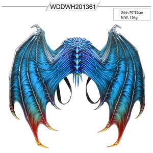 Nuevo estilo, <span class=keywords><strong>disfraz</strong></span> <span class=keywords><strong>de</strong></span> Halloween para adultos, máscara <span class=keywords><strong>de</strong></span> dragón, conjunto <span class=keywords><strong>de</strong></span> alas, máscara <span class=keywords><strong>de</strong></span> águila, alas, Cosplay, fiesta, traje <span class=keywords><strong>de</strong></span> baile, decorar para hombres y mujeres - Product Image 3