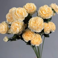Großhandel Champagnerfarbene Künstliche Blumen Mix - für Hochzeitsdekoration und Veranstaltungsgestaltung |   Für Floristen und Eventdesigner