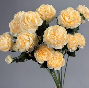 Fleurs artificielles en gros tons champagne - pour la décoration de mariage et l'aménagement des lieux |   Pour les fleuristes et les créateurs d'événements - Product Image 4