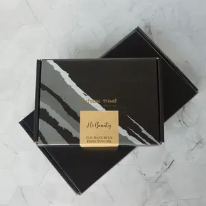 Customized <strong>Printed</strong> logo Self Adhesive Packaging Shipping <strong>Label</strong> Stickers Carton Cardboard Packing Stickers <strong>Label</strong> for Gift Box - Product Image 1