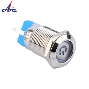 12 мм, сброс, металлическая кнопка, пусковой стоп-переключатель со светодиодным светом DC 5 12 24 В, небольшой кнопочный переключатель, водонепроницаемый и пыленепроницаемый - Product Image 5