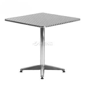 Mesa Plegable Redonda <span class=keywords><strong>de</strong></span> Aluminio Fundido Ligero para Jardín, Comedor, Exterior, Uso en Hoteles y Gimnasios, Diseño Industrial, Precio Económico - Product Image 1