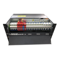 Vente chaude 220V/380V AC à 24V/48V/110V/220V DC Système de redressement 200A Telecom Alimentation à sortie unique 6U Type de rack