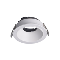 Cadre de luminaire encastré LED modulaire en aluminium pour usage intérieur, AC 220V, durée de vie de 50 000 heures, style moderne, remplaçable et rotatif
