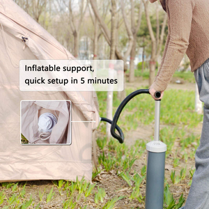 Tente gonflable Oxford 6.3Tent-Beige imperméable, design moderne, portable, pour <span class=keywords><strong>camping</strong></span> familial et extérieur, vente chaude, directement de l'usine - Product Image 3