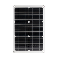 Panneaux solaires monocristallins flexibles imperméables, efficacité de 21%, pour usage domestique, chargeur solaire portable pas cher avec port de sortie USB, voiture, camping-car