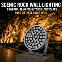Projecteur LED CRANE OEM ODM 240W 300W DMX512 RGBW Haute Puissance pour Extérieur, Idéal pour Piliers de Bâtiments, Murs Rocheux et Aménagements Paysagers