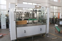 Ligne de production entièrement automatique de canettes de boissons avec PLC pour le remplissage de liquides visqueux en verre (thé, jus) - Ensemble de machines de remplissage