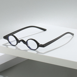 Lunettes de <span class=keywords><strong>lecture</strong></span> unisexes fines 1 pièce, monture TR avec petites lentilles rondes, anti-lumière bleue, presbytie, tendance <span class=keywords><strong>pour</strong></span> <span class=keywords><strong>tous</strong></span> - Product Image 2
