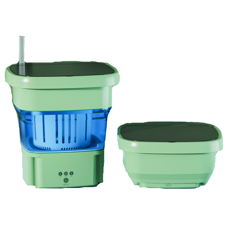 15L Asakusa vert] lumière bleue + panier de vidange + tuyau d'évacuation