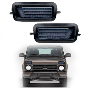 Style de voiture Accessoires <span class=keywords><strong>Clignotant</strong></span> Lumière DRL Feux de jour à LED pour <span class=keywords><strong>Lada</strong></span> <span class=keywords><strong>Niva</strong></span> 4x4 - Product Image 5