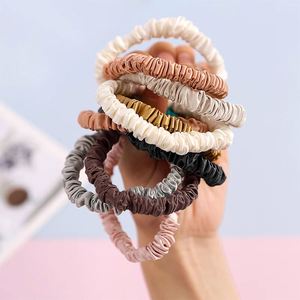 22Momme 1Cm <b>100</b>% Mulberry <b>Silk</b> <b>Scrunchies</b> Bands Luxurious Available in Stock Now <b>Hair</b> Ties - Product Image 1