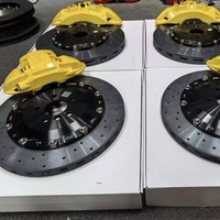 Kit d'étriers de frein surdimensionnés 6 pistons GT350, système de freinage de course pour Mitsubishi Lancer, Nissan GT-R, Toyota Supra, Chevrolet Camaro
