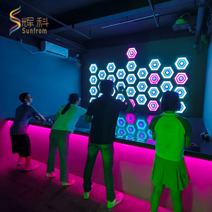 Lumière murale interactive pour jeux, LED RGB IP55, avec contrôle DMX512 pour salles de jeux - Product Image 6
