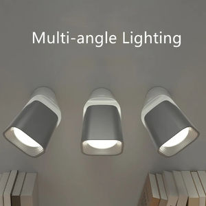LED Reading Light <b>Desk</b> Lamp <b>Foldable</b> Touch 3 Color Dimmable Wall Lamp USB Rechargeable Office Bedside Night Light Flashlight - Product Image 5