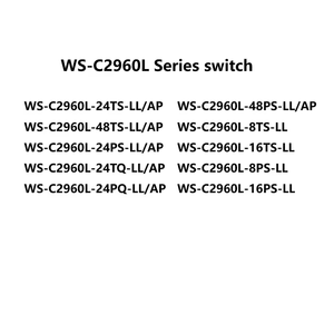 Commutateur réseau 24 ports Gigabit WS-C2960L-24PS-LL avec Ethernet 10/100/1000, PoE+ 195W, fonctions SNMP et QoS - Product Image 2