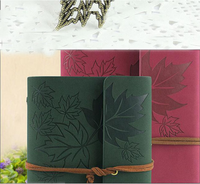 Fabrik Großhandel Softcover Leder Reisender Notizbuch leer Kraft papier Notizbuch A6 A5 kreative Reise PU Tagebuch Tagebuch