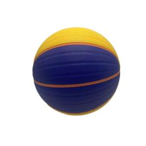 2024 Original profesional <span class=keywords><strong>baloncesto</strong></span> voleibol reboteador logotipo personalizado cuero azul naranja Color bloqueo juego entrenamiento regalo - Product Image 6