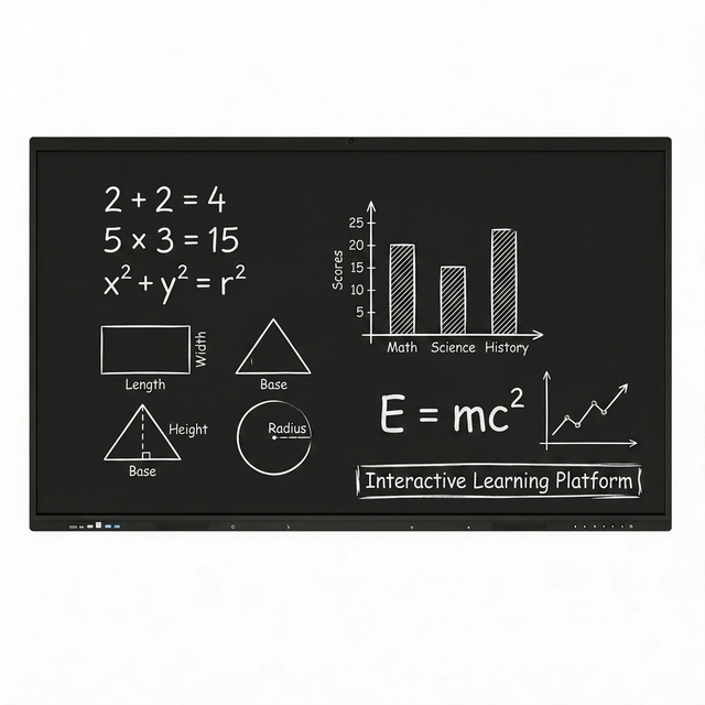 EDLA Certified 98 Inch Interactive Flat Panel Smart Board Android 16 Digital Touch Screen LCD Display Monitor