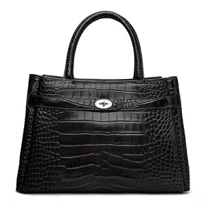 Fashion Genuine Leather Handbags for Women Designer Satchel Purses Top Handle Tote <b>Work</b> Shoulder <b>Bags</b> Women's Handbag - Product Image 1