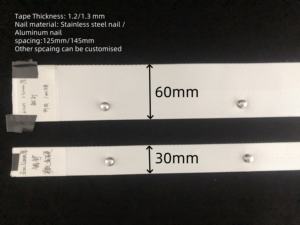 Cortinas de Nylon Blanco con Pliegues Ondulados a <span class=keywords><strong>Precio</strong></span> de Fábrica, con <span class=keywords><strong>Cinta</strong></span>, Rieles y Accesorios Premium para Cortinas, para Bodas y Bautizos - Product Image 5
