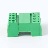 Bloc de bornes enfichables 15EDGK- 3,81 mm et support de broches 15EDGRK, connecteur de câblage automobile en cuivre pour carte PCB, vert