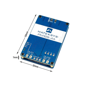 Module d'alimentation Matek PM12S-4A, double BEC <span class=keywords><strong>9</strong></span>-55V 4A 5A, crête 5V/6V/7.2V/12V sélectionnable, contrôle PWM, 50x32x7mm 18g pour drone FPV - Product Image 3
