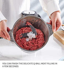 Hachoirs à viande bon marché Trancheuses Petit mélangeur Heavy Duty Ménage Maison Acier inoxydable <span class=keywords><strong>Hachoir</strong></span> électrique 2l 3l <span class=keywords><strong>Hachoir</strong></span> à viande Machine - Product Image 2