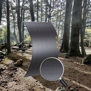 Panneau solaire flexible monocristallin <span class=keywords><strong>AHONY</strong></span> LS-220W 220W durable, efficacité 18%, pour extérieur, toit de camping-car, caravane, remorque, bateau, tente, OEM - Product Image 2