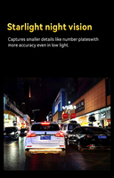 Caméra embarquée 4K avec ADAS, GPS R5-5369, caméra de voiture Ultra HD avec WiFi, vision nocturne, DVR
