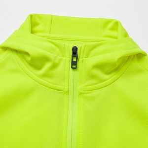 Chaqueta deportiva transpirable de secado rápido para correr, en oferta, cortavientos de poliéster y nailon para hombre. - Product Image 4