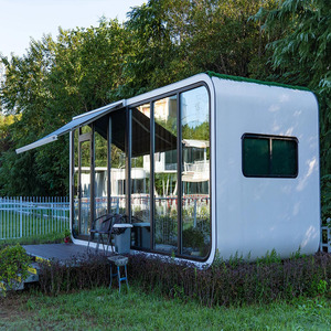 Transporte Portátil Adecuado para Zonas Escénicas y Sitios Históricos. Casas Prefabricadas Tipo Cabaña Apple de 20 y 40 Pies - Product Image 1