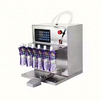 Machine de remplissage semi-automatique pour sachets à bec verseur / Machine de remplissage semi-automatique pour sachets à bec verseur / Machine de remplissage de chlore liquide
