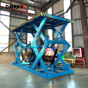 Elevador Hidráulico Fijo de Tijera de 4000 kg a 10000 kg con Barandilla de Seguridad para Garaje Familiar o Transporte de Ganado - Product Image 2