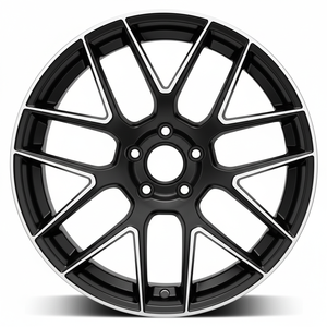 Rines de Turbina Multirradio Forjados a Medida en Negro Mate de 19 y 20 Pulgadas para BMW Serie 5 y Audi A6 - Product Image 2