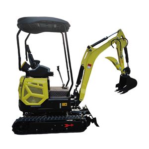 Miniexcavadora de 18 pulgadas tipo oruga con radio de giro corto para uso en huertos y paisajismo - Product Image 1