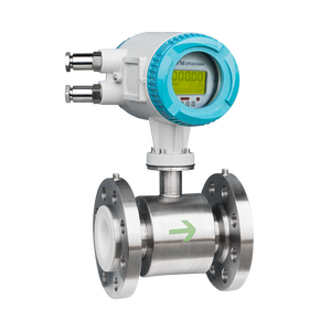 מטר זרימה מגנטית פלדת פחמן מלא +/-דיוק 0.5% 0 ~ 10 m/s קצב זרימה flange קישוריות כולל משדר 3 שנים - Product Image 3