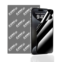 Film de protection d'écran hydrogel HD transparent anti-espion pour téléphone portable, compatible avec machine de découpe (plotter)