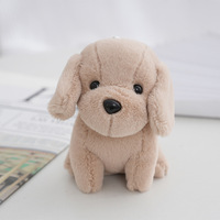 Mini porte-clés en peluche mignons et kawaii, jouets pour machine à griffes, pendentifs chien, animaux en peluche, poupées chien, ornements de sac