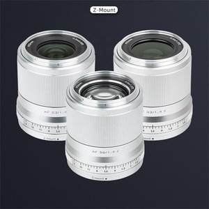 เลนส์ Viltrox 23 มม. 33 มม. 56 มม. <span class=keywords><strong>1.4</strong></span> APS-C สำหรับกล้องดิจิตอลมิเรอร์เลส <span class=keywords><strong>Nikon</strong></span> Z Mount รุ่น ZFC Z50 Z6 Z6II Z7 Z9 AF รูรับแสงกว้าง F1.4 - Product Image 1