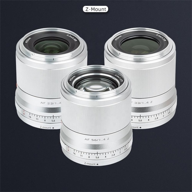 Viltrox 23mm 33mm 56mm 1.4 APS-C Lens for Nikon Z Mount Mirrorless Digital Cameras ZFC Z50 Z6 Z6II Z7 Z9 AF Large Aperture F1.4