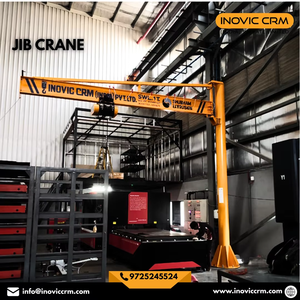 INOVIC CRM OEM Custom Built High Quality Durable Jib <b>Crane</b> | IS Standard Industrial Lifting Equipment 1 TON 10 TON Load Capacity - Product Image 5